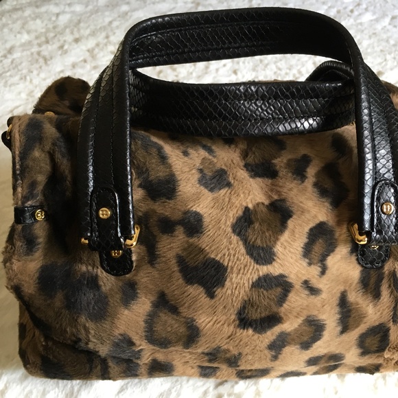 kate spade Rare Vintage Small Leopard Bag NEVER USED - Picture 2 of 13